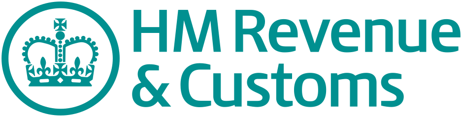 HM Revenue & Customs logo with a crown and text.